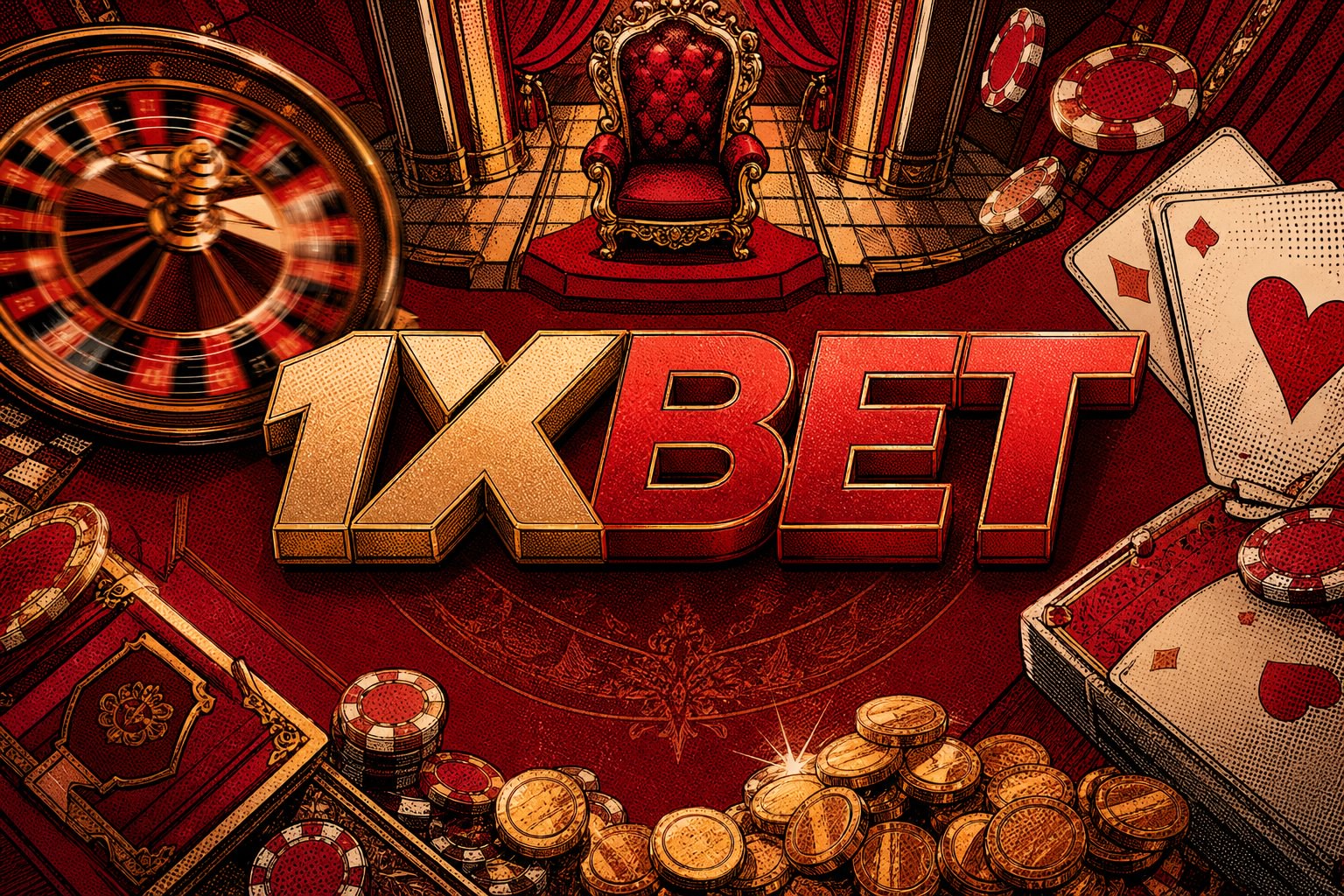 Giao diện trò chơi Fortune Ox trên 1XBET với các biểu tượng may mắn